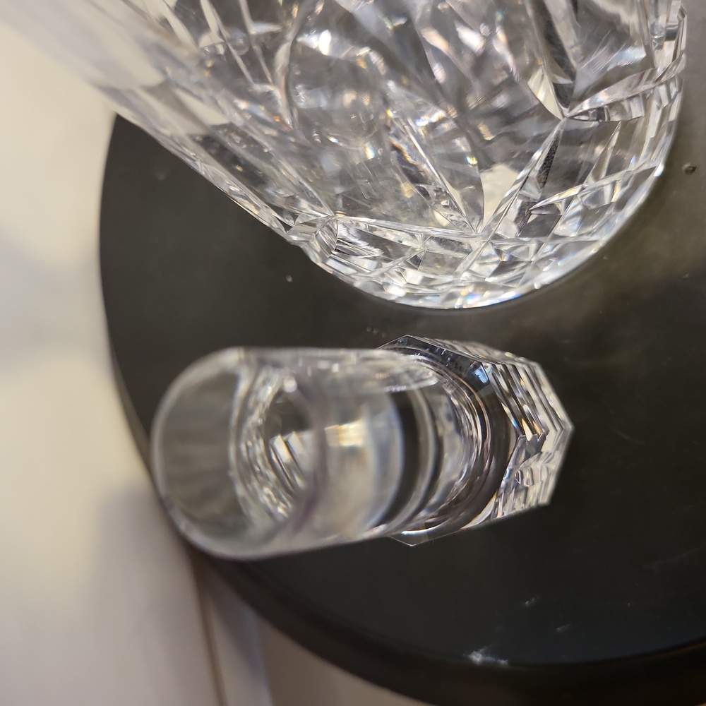 Waterford Crystal Lismore Cut Crystal Decanter Vintage 15.4" - Picture 10 of 14